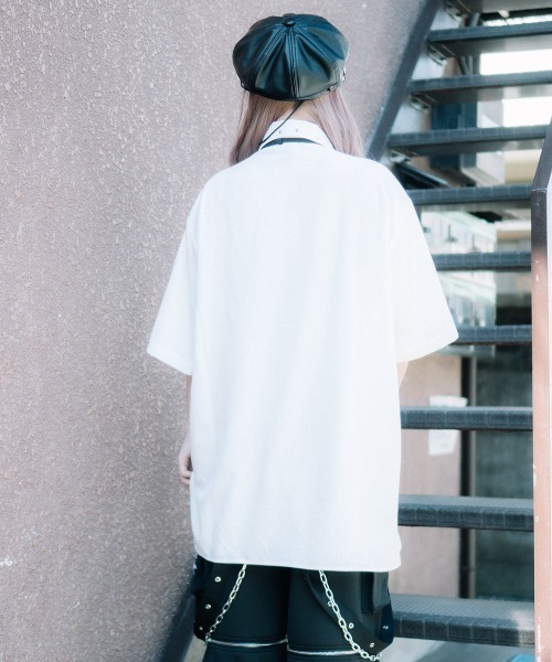 TRAVAS TOKYO 半袖シャツ TRAVAS TOKYO/トラバス トーキョー』ネクタイ付き半袖シャツ