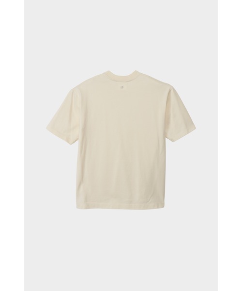 CINOH(チノ)の「REFINAベーシックTシャツ(Tシャツ/カットソー・メンズ・ブラック/ベージュ系その他/オフホワイト/サックスブルー系・44/46/48)」の7枚目の写真