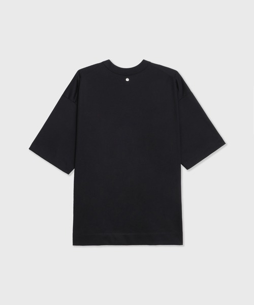 CINOH(チノ)の「REFINAベーシックTシャツ(Tシャツ/カットソー・メンズ・ブラック/ベージュ系その他/オフホワイト/サックスブルー系・44/46/48)」の11枚目の写真