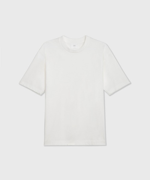 CINOH(チノ)の「REFINAベーシックTシャツ(Tシャツ/カットソー・メンズ・ブラック/ベージュ系その他/オフホワイト/サックスブルー系・44/46/48)」の20枚目の写真