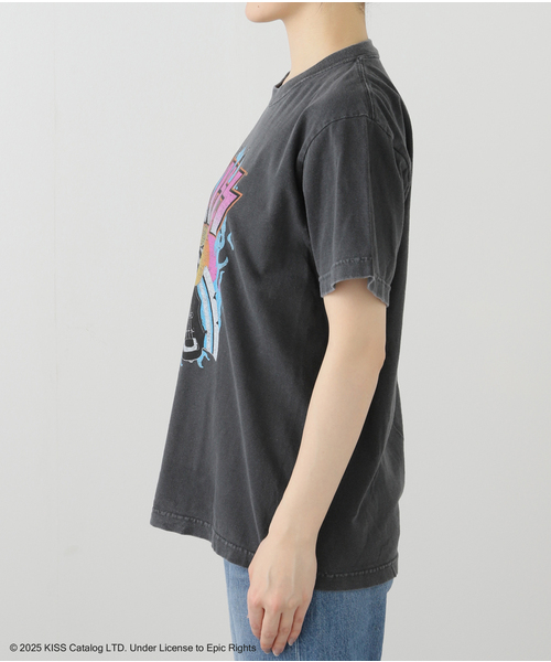 JOINT WORKS(ジョイントワークス)の「GOOD ROCK SPEED/グッドロックスピード KISS Tシャツ(Tシャツ/カットソー・レディース・チャコールグレー・SMALL)」の3枚目の写真