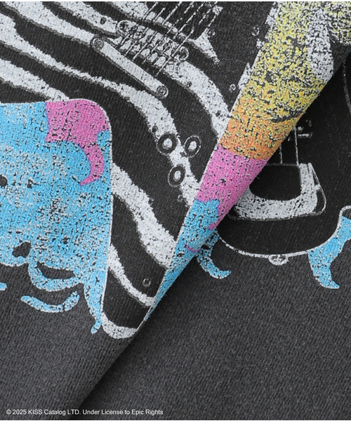 JOINT WORKS(ジョイントワークス)の「GOOD ROCK SPEED/グッドロックスピード KISS Tシャツ(Tシャツ/カットソー・レディース・チャコールグレー・SMALL)」の14枚目の写真