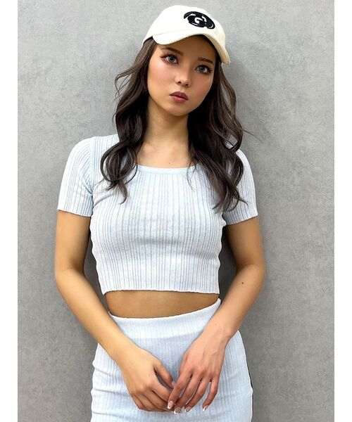 GYDA(ジェイダ)の「GD embroidery CAP(キャップ・レディース・ブラック/アイボリー・FREE)」の16枚目の写真