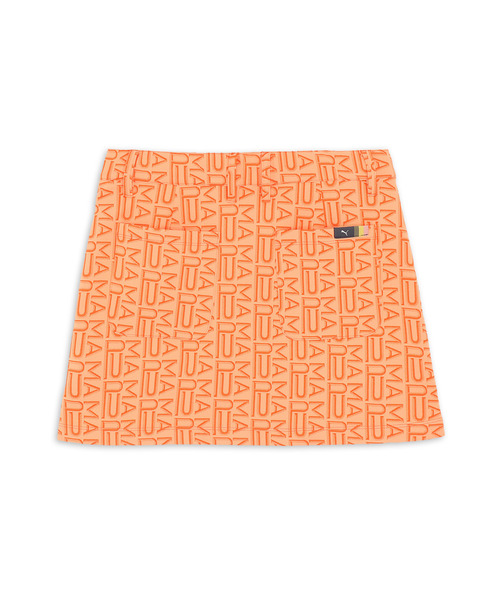 PUMA（プーマ）の「PUMA プーマ ウィメンズ ゴルフ FOG ジャガード AOP スカート（スカート・レディース・ネイビー/ブラウン系その他/ブラウン系その他7・SMALL/X-LARGE/MEDIUM/LARGE）」の6枚目の写真