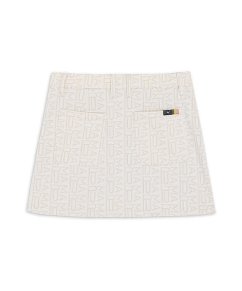 PUMA（プーマ）の「PUMA プーマ ウィメンズ ゴルフ FOG ジャガード AOP スカート（スカート・レディース・ネイビー/ブラウン系その他/ブラウン系その他7・SMALL/X-LARGE/MEDIUM/LARGE）」の7枚目の写真