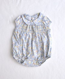 coto cotte（コトコト）の「オリジナル花柄 ロンパース（ロンパース）」