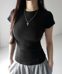 【 2color 】スーパーフィットスリムラインTシャツ / super fit slim line T-shirt
