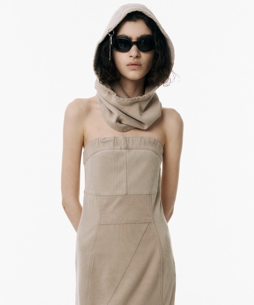 セール】HOODIE BARE DRESS/フーディーベアドレス（ワンピース