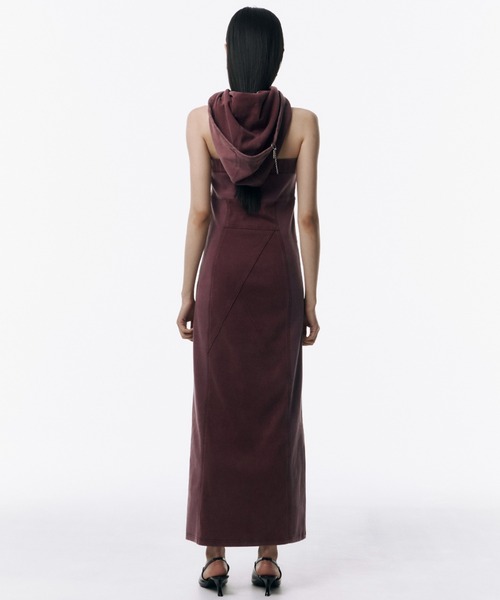 セール】HOODIE BARE DRESS/フーディーベアドレス（ワンピース