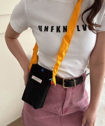 M2SUQARED（エムツースクエア）の「【M2SUQARED/エムツースクエア】コーデュロイミニショルダーバッグ/携帯ポーチ（ショルダーバッグ）」