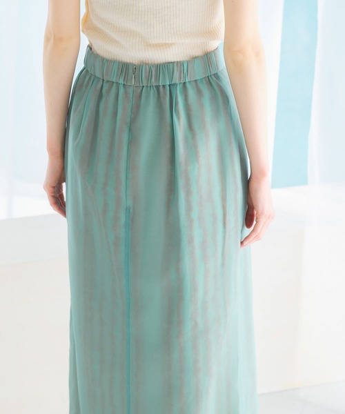 URBAN RESEARCH ROSSO WOMEN(アーバンリサーチ ロッソ)の「ジャガードレイヤースカート(スカート・レディース・ブラック/ミント・FREE)」の22枚目の写真