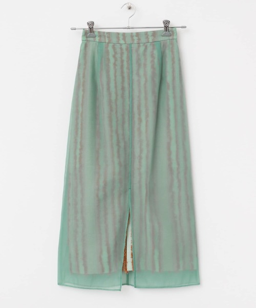 URBAN RESEARCH ROSSO WOMEN(アーバンリサーチ ロッソ)の「ジャガードレイヤースカート(スカート・レディース・ブラック/ミント・FREE)」の20枚目の写真