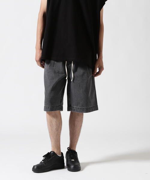 BEAVER(ビーバー)の「B omnivore/ビーオムニボー DENIM WIDE SHORTS デニムワイドショーツ(その他パンツ・メンズ・ブラック/ブルー・M/L)」の21枚目の写真