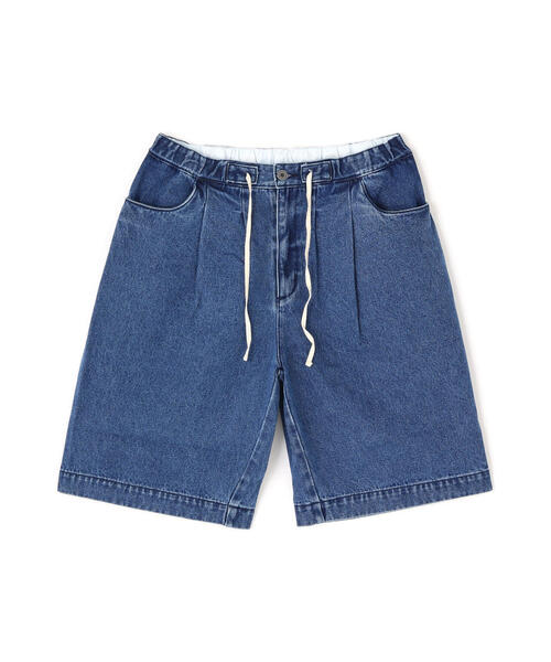 正規品即発VERMO ワイドショーツデニム　サイズ26 ZIPワイドハーフデニムパンツ – WEGO ONLINE STORE