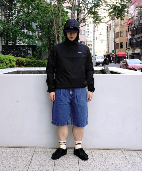 BEAVER(ビーバー)の「B omnivore/ビーオムニボー DENIM WIDE SHORTS デニムワイドショーツ(その他パンツ・メンズ・ブラック/ブルー・M/L)」の10枚目の写真