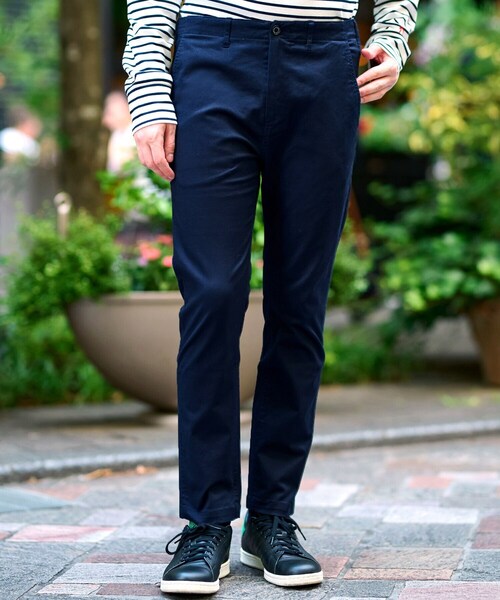 DRESSTERIOR（ドレステリア）の「【人気定番/Safari12月号掲載】ストレッチスキニーパンツ（その他パンツ・メンズ・ベージュ/ネイビー/ホワイト/ブラック/カーキ・73/76/79/82）」の9枚目の写真