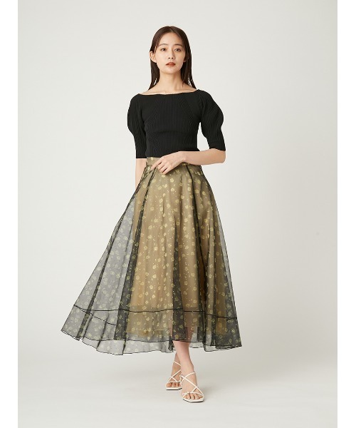 FRAY I.D（フレイアイディー）の「2wayオフショルダーリブパフプルオーバー（その他トップス・レディース・ホワイト/レッド/ブラック・FREE）」の14枚目の写真