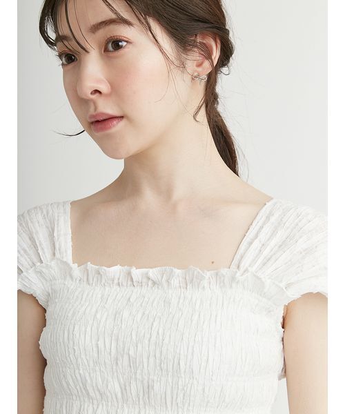 ♡お値下げ♡セルフォードお袖チュールチュニックブラウス 楽天市場】SALE50%OFF CELFORD セルフォード ワッシャー