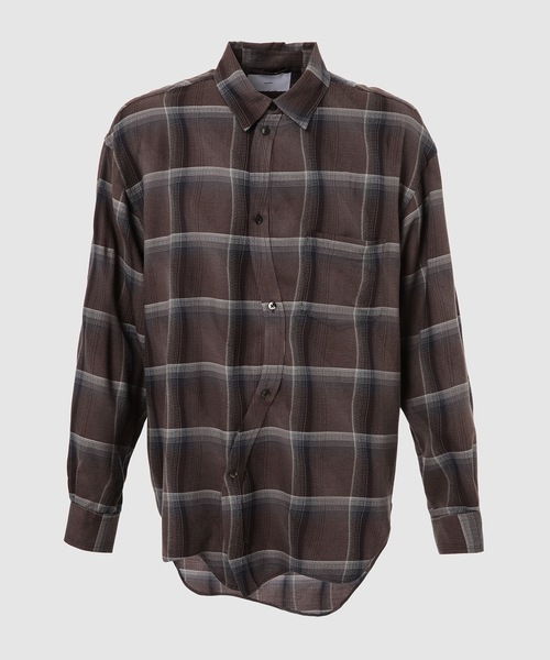 セール】OMBRE PLAID STAGGER SHIRTS（シャツ/ブラウス