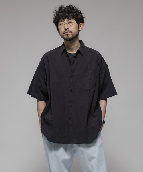 セール】HINSON/ヒンソン レギュラーカラー ショートスリーブ
