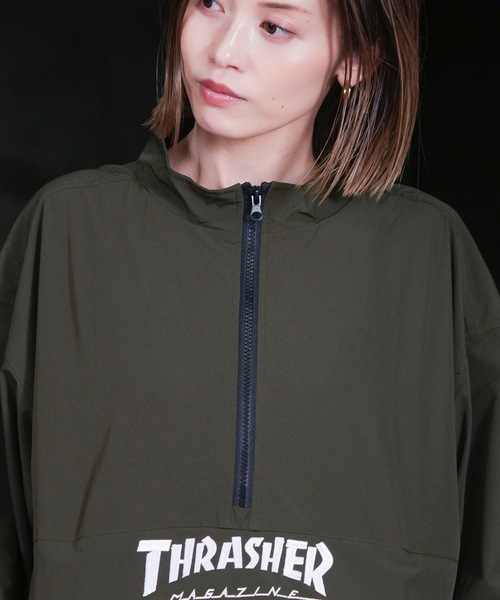 S/S NYLON ANORAK HALF ZIP / スラッシャーナイロンハーフジップ