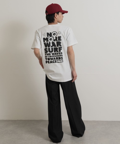 THE GOODLAND MARKET（ザグッドランドマーケット）の「That’s　RE Tee NO MORE WAR（Tシャツ/カットソー・メンズ・ブラック/ホワイト・MEDIUM/LARGE/X-LARGE）」の11枚目の写真