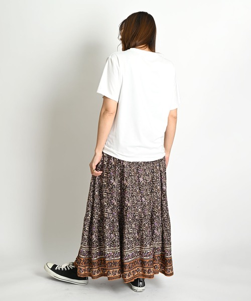 MARAI（マーライ）の「英字 ロゴTシャツ ロゴT 半袖Tシャツ プリントTシャツ（Tシャツ/カットソー・レディース・グレー/ホワイト/ブラック・FREE）」の8枚目の写真