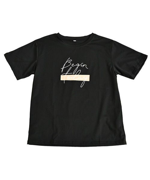 MARAI（マーライ）の「英字 ロゴTシャツ ロゴT 半袖Tシャツ プリントTシャツ（Tシャツ/カットソー・レディース・グレー/ホワイト/ブラック・FREE）」の10枚目の写真