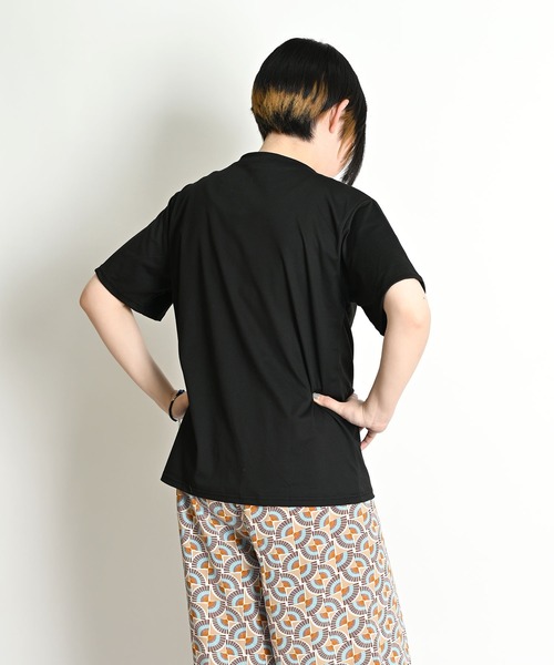 MARAI（マーライ）の「英字 ロゴTシャツ ロゴT 半袖Tシャツ プリントTシャツ（Tシャツ/カットソー・レディース・グレー/ホワイト/ブラック・FREE）」の13枚目の写真