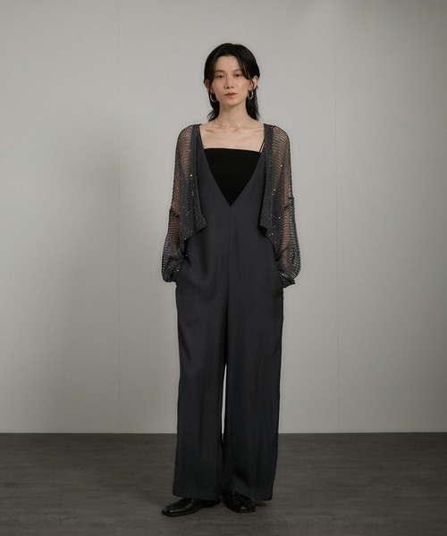 セール】ギマコットンスパンコールカーディガン（カーディガン/ボレロ