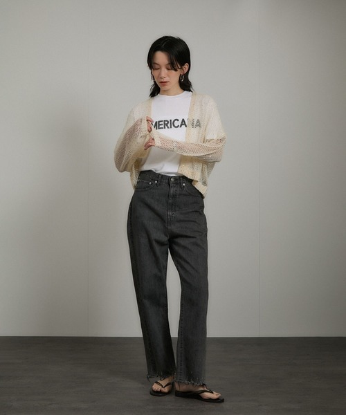 セール】ギマコットンスパンコールカーディガン（カーディガン/ボレロ