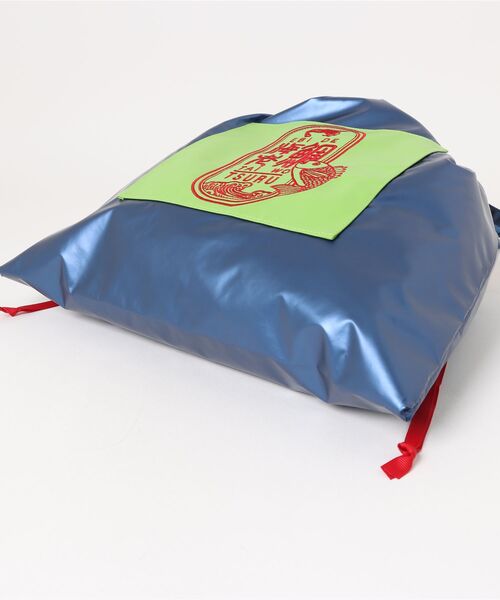 カヤ（カヤ）の「【カヤ】ことわざ巾着バッグ（トートバッグ・レディース・グリーン/ゴールド/ブルー/シルバー・FREE）」の15枚目の写真