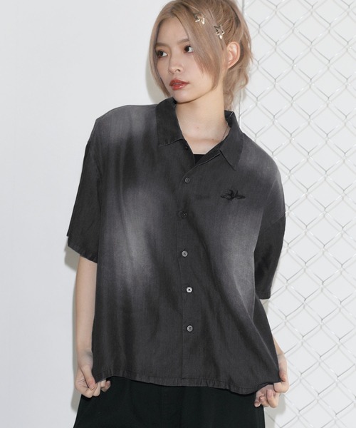 TODAYFUL - ハーフスリーブデニムSH テンセルデニムハーフスリーブ短丈シャツ【UNISEX】（シャツ