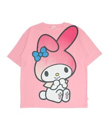 【綿100%】 親子お揃い サンリオ BIGフェイス Tシャツ 0613A