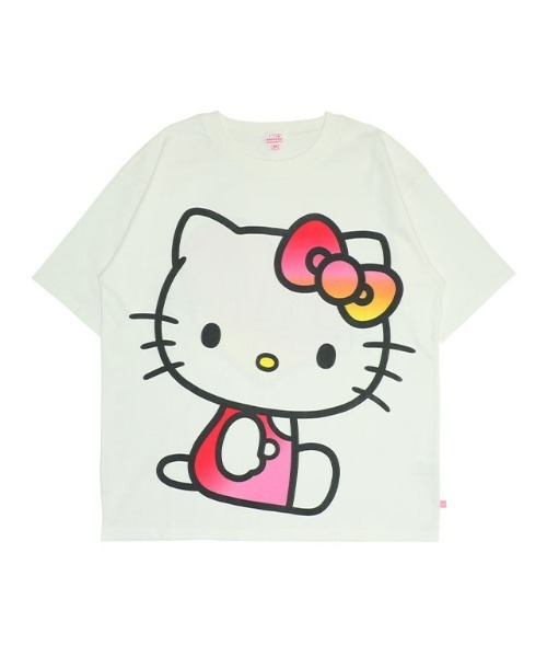 sanrio（サンリオ）の「【綿100％】 親子お揃い サンリオ BIGフェイス Tシャツ 0613A（Tシャツ/カットソー・レディース・その他24/パープル/ライトブルー/その他25・S/M/L）」の11枚目の写真