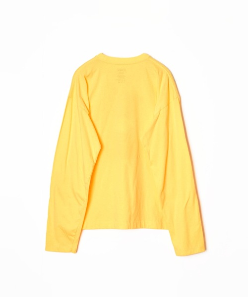 HOLIDAY（ホリデイ）の「SUPER FINE L/S T-SHIRT (NEKO) スーパーファインロングスリーブTシャツ (ネコ)（Tシャツ/カットソー・レディース・ブラック/イエロー/ホワイト・S/XL）」の8枚目の写真