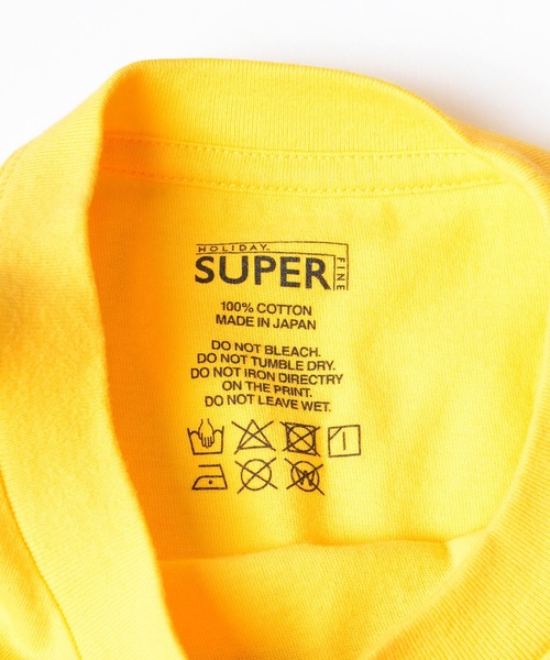 HOLIDAY（ホリデイ）の「SUPER FINE L/S T-SHIRT (NEKO) スーパーファインロングスリーブTシャツ (ネコ)（Tシャツ/カットソー・レディース・ブラック/イエロー/ホワイト・S/XL）」の7枚目の写真