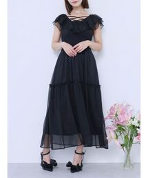 EATME | レースアップフリルワンピース(ワンピース)