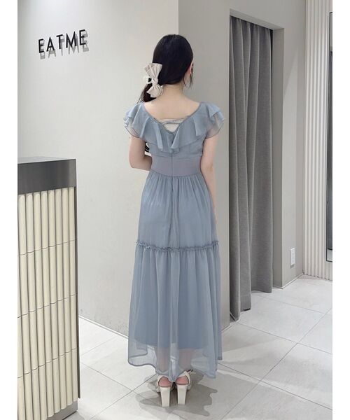 EATME（イートミー）の「レースアップフリルワンピース（ワンピース・レディース・ブラック/アイボリー/ブルー・FREE）」の20枚目の写真