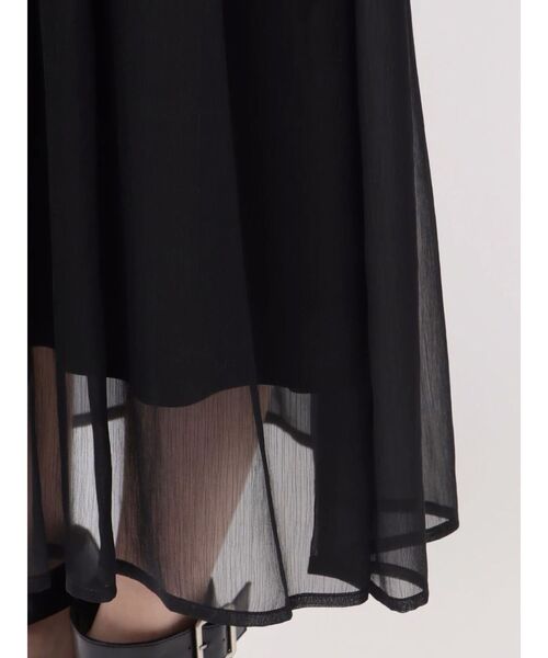 EATME（イートミー）の「レースアップフリルワンピース（ワンピース・レディース・ブラック/アイボリー/ブルー・FREE）」の10枚目の写真