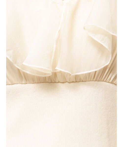 EATME（イートミー）の「レースアップフリルワンピース（ワンピース・レディース・ブラック/アイボリー/ブルー・FREE）」の12枚目の写真