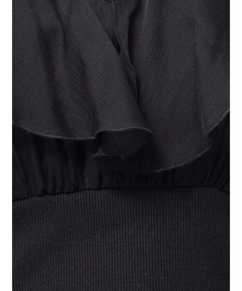 EATME（イートミー）の「レースアップフリルワンピース（ワンピース・レディース・ブラック/アイボリー/ブルー・FREE）」の14枚目の写真