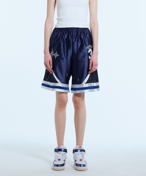 LARTIGENT(ラーティゼン)の「L11 BIG NUMBER SHORTS(その他パンツ・レディース・ホワイト/ネイビー・FREE)」の7枚目の写真