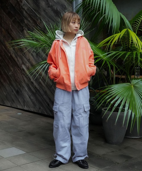 roial（ロイアル）の「JACKET /ROIAL(ロイアル)フード付きビビットカラージャケット（その他アウター・レディース・ピンク/グリーン・SMALL/MEDIUM）」の14枚目の写真