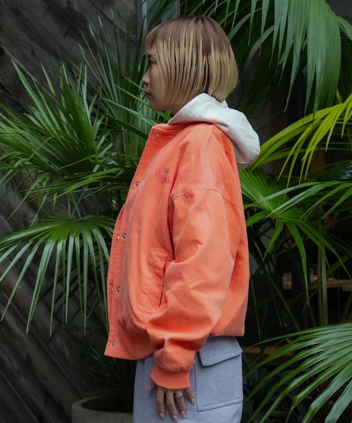 roial（ロイアル）の「JACKET /ROIAL(ロイアル)フード付きビビットカラージャケット（その他アウター・レディース・ピンク/グリーン・SMALL/MEDIUM）」の18枚目の写真