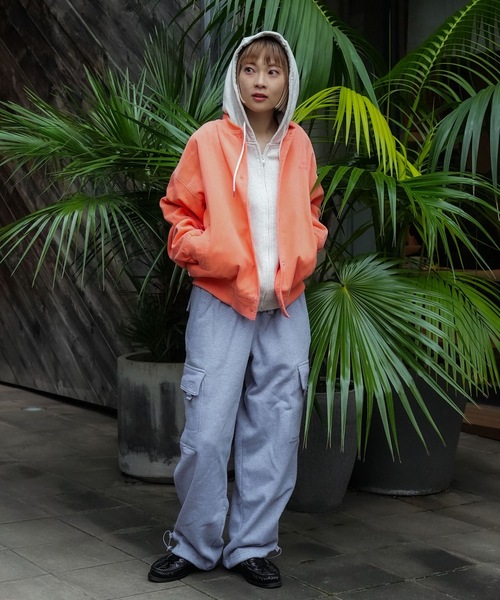 roial（ロイアル）の「JACKET /ROIAL(ロイアル)フード付きビビットカラージャケット（その他アウター・レディース・ピンク/グリーン・SMALL/MEDIUM）」の15枚目の写真