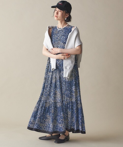 セール】SHIPS NINE CASE:プリント ワンピース（ワンピース）｜SHIPS