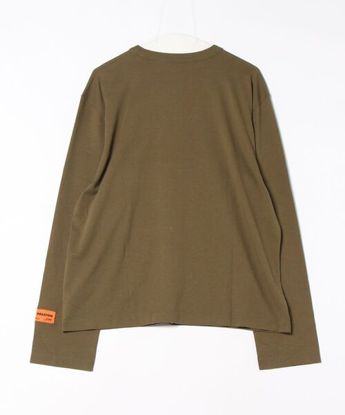 HERON PRESTON（ヘロンプレストン）の「HERON PRESTON/ヘロンプレストン/MISS PRINTED HERON L/S TEE（Tシャツ/カットソー・メンズ・カーキ・M）」の2枚目の写真