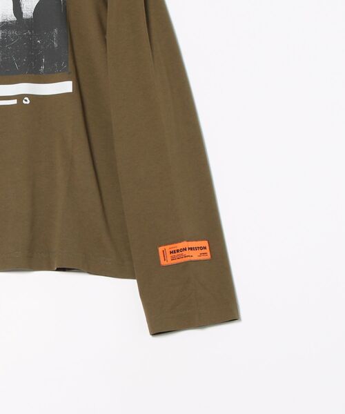 HERON PRESTON（ヘロンプレストン）の「HERON PRESTON/ヘロンプレストン/MISS PRINTED HERON L/S TEE（Tシャツ/カットソー・メンズ・カーキ・M）」の3枚目の写真