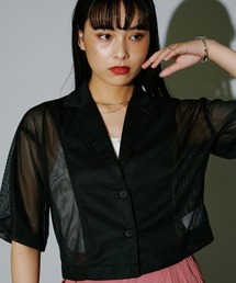 メッシュシャツジャケット